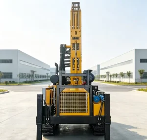 Mining Gold Drill Full Hydraulic Crawler Mounted Surface Core Rig with High Flotation Track
