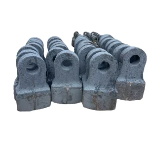 Mining Gold Hammer Crusher Wear Parts High Chromium Hammer Head and Blow Bar Casting for Quarry Stone Crushing