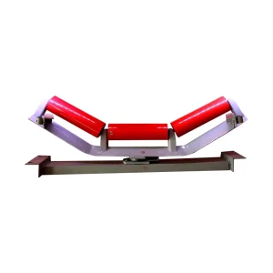 Mining Heavy Duty Steel Conveyor Buffer Roller Coal Mine Underground Conveyor Belt Parallel Chute Roller with Roller Bearing