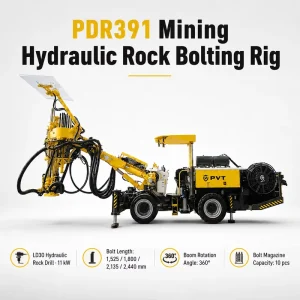 Mining Hydraulic Rock Bolting Rig Underground Drilling Rig for Tunnel Support