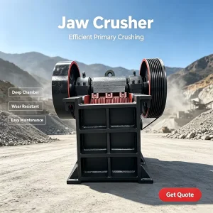 Mining Jaw Crusher Machine for Rock Stone Crushing with High Crushing Efficiency and Durable Performance