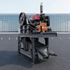 Mining Jaw Crusher Wear Resistant Stone Crushing Unit for Ore and Rock Processing