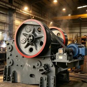 Mining Jaw Crusher Wear Resistant Stone Crushing Unit for Ore and Rock Processing
