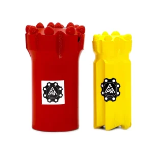 Mining Machine Parts Crusher Threaded Rock Drill Bit for Mining Rig