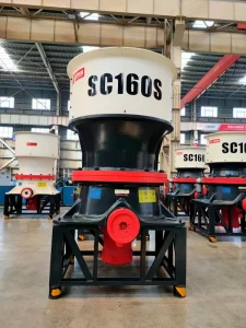 Mining Machine SC Single Cylinder Hydraulic Cone Crusher SC160S Used for Crushing Line