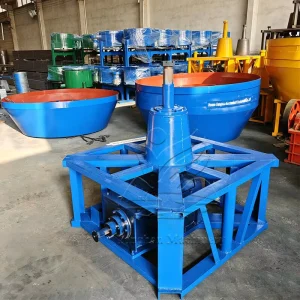 Mining Machinery Gold Ore Grinding Mill Wet Pan Mill for Gold in South Africa