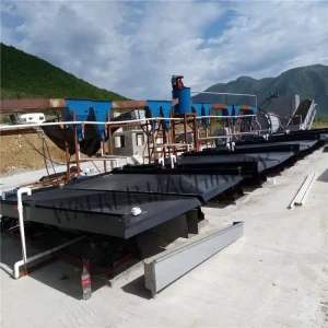 Mining Machinery Gravity Separation Equipment 6S Shaking Table for Gold Chromium Ore 0-2 mm Sorting Size