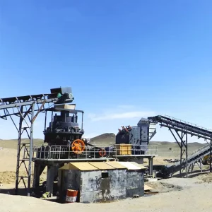 Mining Machinery Mine Gravel Crushing Line Quarry Equipment Aggregate Ore Stone Rock Crushing Plant