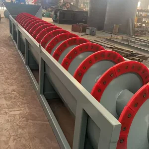 Mining Machinery Spiral Sand Washing Machine 40-300t/h Capacity Mudstone Powder Separation Quartz Sand Cleaning Equipment