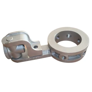 Mining Machinery Wear Parts One Piece Cast Flange Bracket Alloy Steel Casting Mining Equipment Connecting Support Bracket