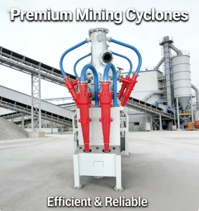 Mining Mineral Processing Classification Equipment CE Certified Wear Resistant Polyurethane Hydrocyclone PU Cyclone Separator