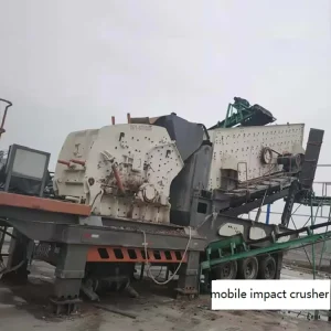 Mining Mobile Impact Crusher Plant for Crushing Gold Ore Rock Tyre Impact Crusher Machine Mobile Stone Crushing Plant Price