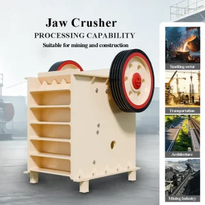 Mining Mobile Stable Operation Jaw Crushing Equipment with Stable Working Performance for Ore Granite and Quarry Stone Crushing