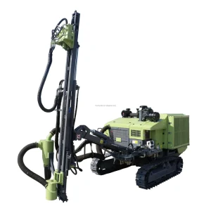 Mining Open Use Surface Integrated Crawler DTH Drilling Rig Machines
