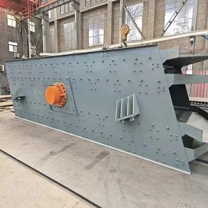 Mining Ore 10 40t h Capacity Double layer Circular Vibrating Screen Separator with Motor for Stone Aggregate Soil Sieving