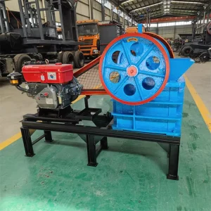 Mining Portable Mobile Mini Sand Stone Rock Gold Ore Diesel Engine Mobile Jaw Crusher Machine