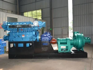 Mining Pumping Machine Stone Sand Mud Industry Diesel Dredge Booster Pump