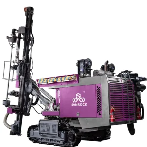Mining Quarry Rock Blast Hole Drilling Rig Automatic Rod Changing Hydraulic DTH Drilling Rig