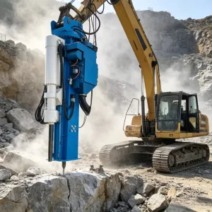 Mining Rock Breaking Equipment Heavy Duty Hydraulic Rock Drilling and Splitting Machine