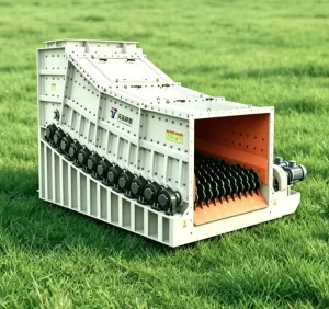 Mining Roller Screen with Motor and Gearbox for Iron Ore Copper Ore Gold Ore Grading