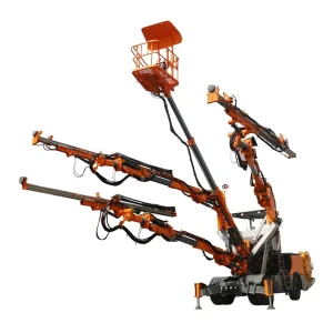 Mining Rotary Drilling Rig Tracked Giant Tunnel Three-arm Frame Excavation Face Drilling Diesel Powered 100mm Motor