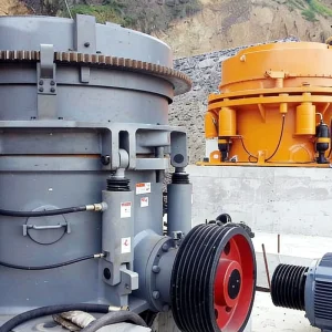Mining Single Cylinder Hydraulic Cone Crusher with AC Motor Max.800t/h Capacity for Granite Basalt Crushing