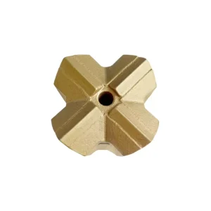 Mining Spare Parts Quarry Rock Stone Taper Shank Forged Tungsten Carbide Ore Mining Cross Drill Bit