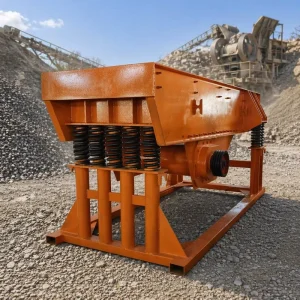 Mining Vibrating Feeder to Jaw Crusher for Sand and Gravel Lines