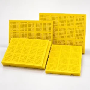 Mining Vibrating Screen Panel Polyurethane PU Sieve Plate for Ore Stone Coal Sand Gravel Screening Equipment Wear Resistant