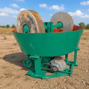 Mining Wet Double-wheel Gold Mill Gold and Silver Ore Grinding Wet Mill Gold Ore Grinding Powder