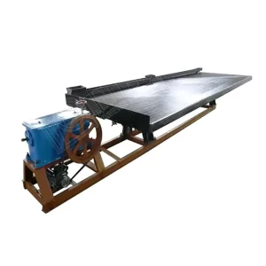 Mining Wet Laboratory Concentrating Shake Vibration Gold Concentrator 6s Shaking Table After Mineral Ball Mill Rock Crusher