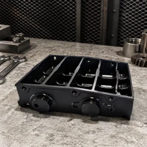 Mn18Cr2 High Manganese Steel Jaw Crusher Front Frame Guard Wear Resistant Casting Plates for Ore Mining case for MP