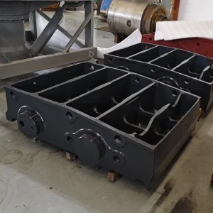 Mn18Cr2 High Manganese Steel Jaw Crusher Front Frame Guard Wear Resistant Casting Plates for Rock Mining Machine Parts