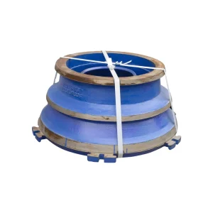 Mn22Cr2 Mantle Bowl Liner Cone Crusher GP300S Wear Parts