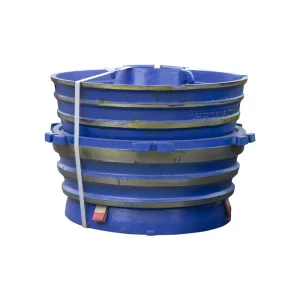 Mn22Cr2 Mantle Bowl Liner GP200S Cone Crusher Wear Parts