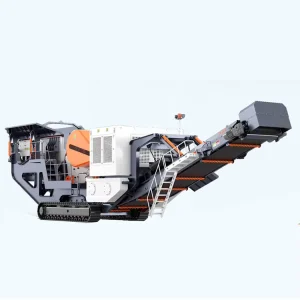 Mobile Aggregate Crusher Machine With Engine Motor Bearing Core Components for Limestone and Rock Crushing