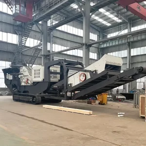 Mobile Aggregate Track Mounted Crusher Crawler Type Stone Crushing Station Mobile Track Impact Crusher for Sale