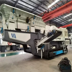 Mobile Crawler Crushing Station with PE Jaw Crusher Vibrating Screen Max.65-130t/h Capacity Easy Operation for Ore Mining