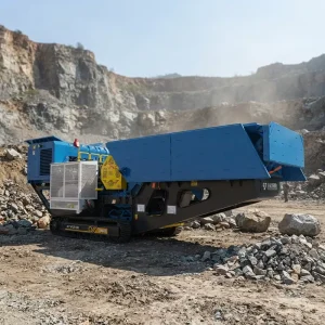 Mobile Crusher Plant 200t/h Capacity PLC Controlled AC Motor for Mining Custom Design Specific Site Requirements