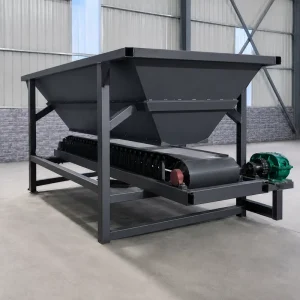 Mobile Flexible Belt Hopper Conveyor Reliable Feeder for Quarry Loading and Mineral Raw Material Delivery