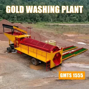 Mobile Gold Trommel Screen Wash Plant Gold Mine Miner Machine for Ore Gold