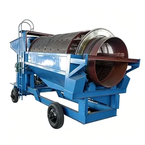 Mobile Gold Wash Plant Gold Mining Equipment Drum Trommel Screen for Ore Selection