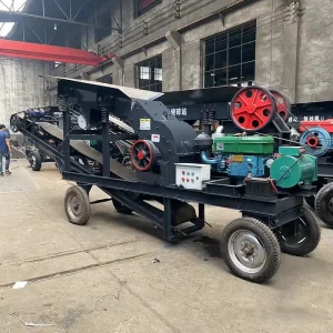 Mobile Hammer Crusher Sand Making Machine Rock and Gold Ore Crushing and Sand Making Machine Equipment