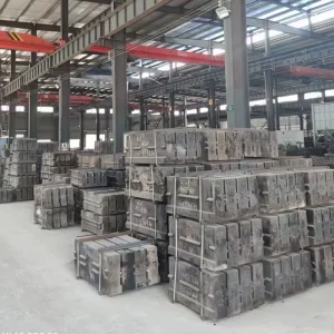 Mobile Impact Crusher Wear Parts High Manganese Steel Cast Blow Bar Plates for Ore Mining ASTM Certified