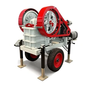 Mobile Jaw Crusher Machine Factory Direct Diesel Engine Small Capacity for Limestone Rock Stone Core