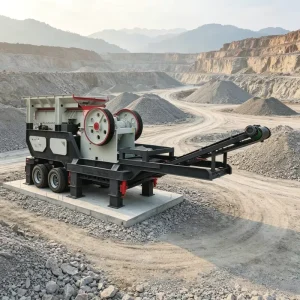 Mobile Jaw Crusher Portable Primary Stone Rock Crushing Machine Track Wheel Diesel Electric for Mining Quarry 50 350tph