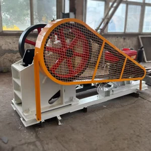Mobile Jaw Crusher Portable Stone Crushing Plant Wheel Mounted Jaw Crusher for Road Construction Site