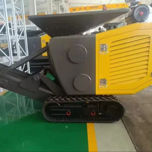 Mobile Jaw Crushing Equipment Compact Structure Track Wheel Optional Custom Parts for Mine Stone Breaking