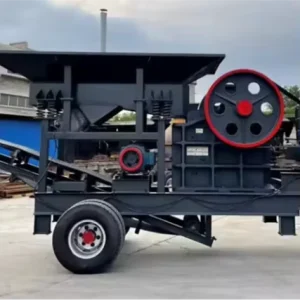 Mobile Jaw Crushing Station for Quarry and Mining Operations High Productivity Crusher