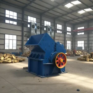 Mobile Mini Hammer Crusher Plant on Wheels for Site Work